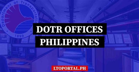 dotr central office directory